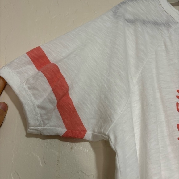 Wildfox Everything’s Peachy Juliette Oversized Lightweight Graphic T-Shirt S - Picture 4 of 8